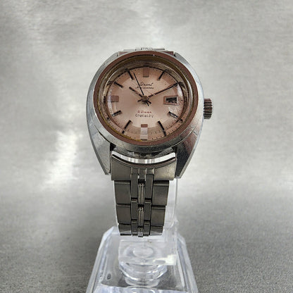 Orient Lausanne Watch Women 25mm Silver Dial Steel Date Round Runs 4133040005