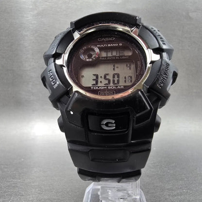 Casio G-Shock GW-2310 Watch Men 47mm Digital Black Silver Alarm Chrono Solar JP5