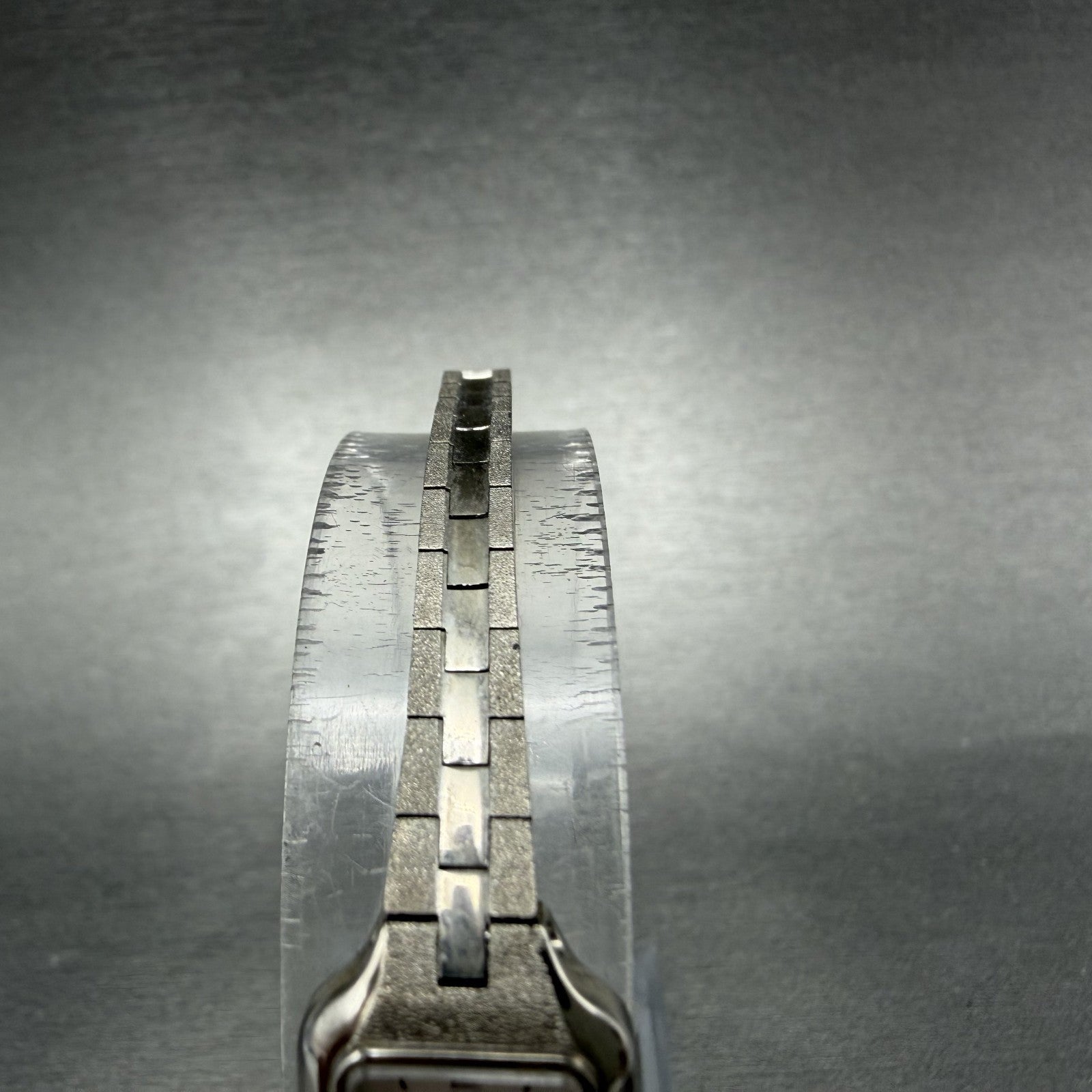 Citizen CQ Watch Women 13mm Silver Dial Silver Tone Rectangle New Battery ABCnjh4