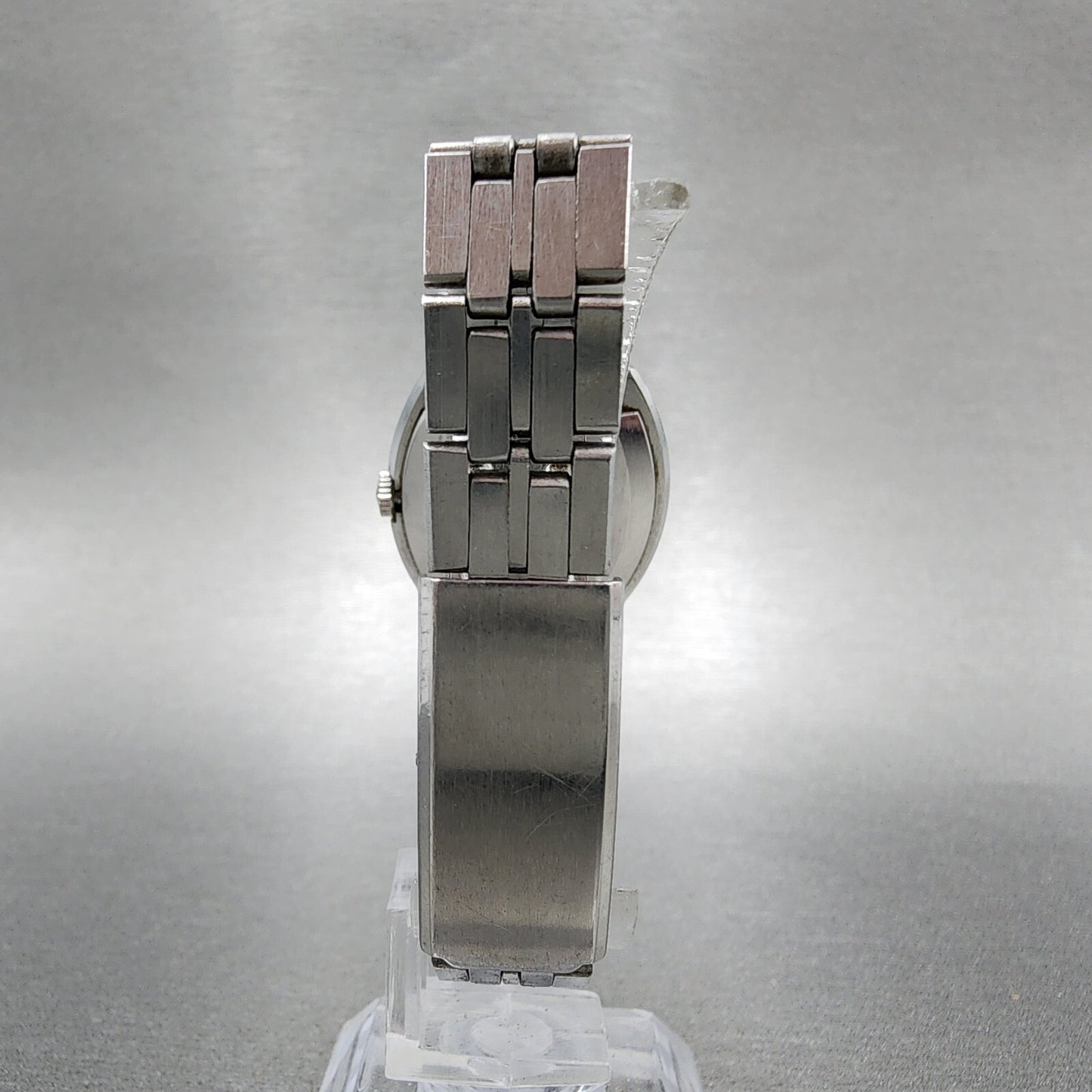 Seiko Watch Women 26mm Silver Dial Silver Tone Manual Wind 25593140 Runs7