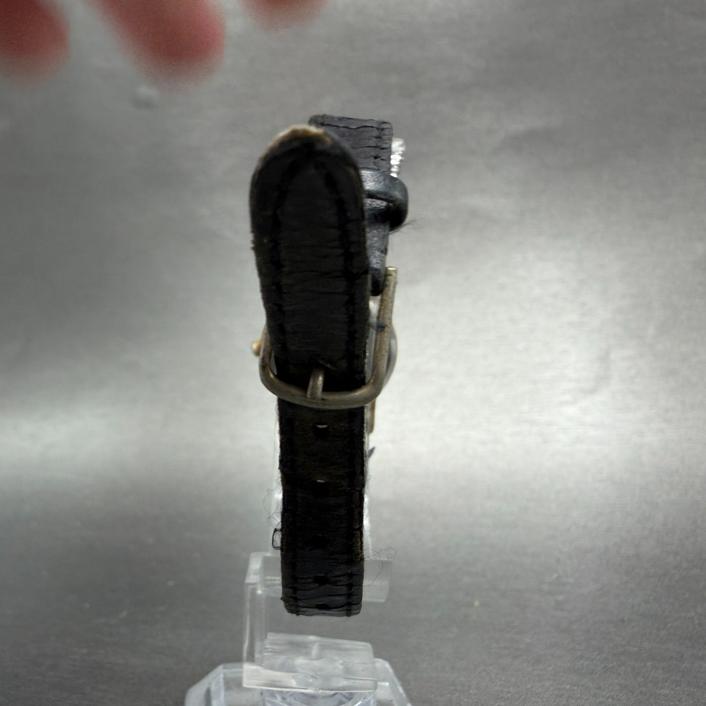 Seiko Watch Women 22mm White Dial Gold Tone Round 2P21-0A20 New Battery VTG HG57