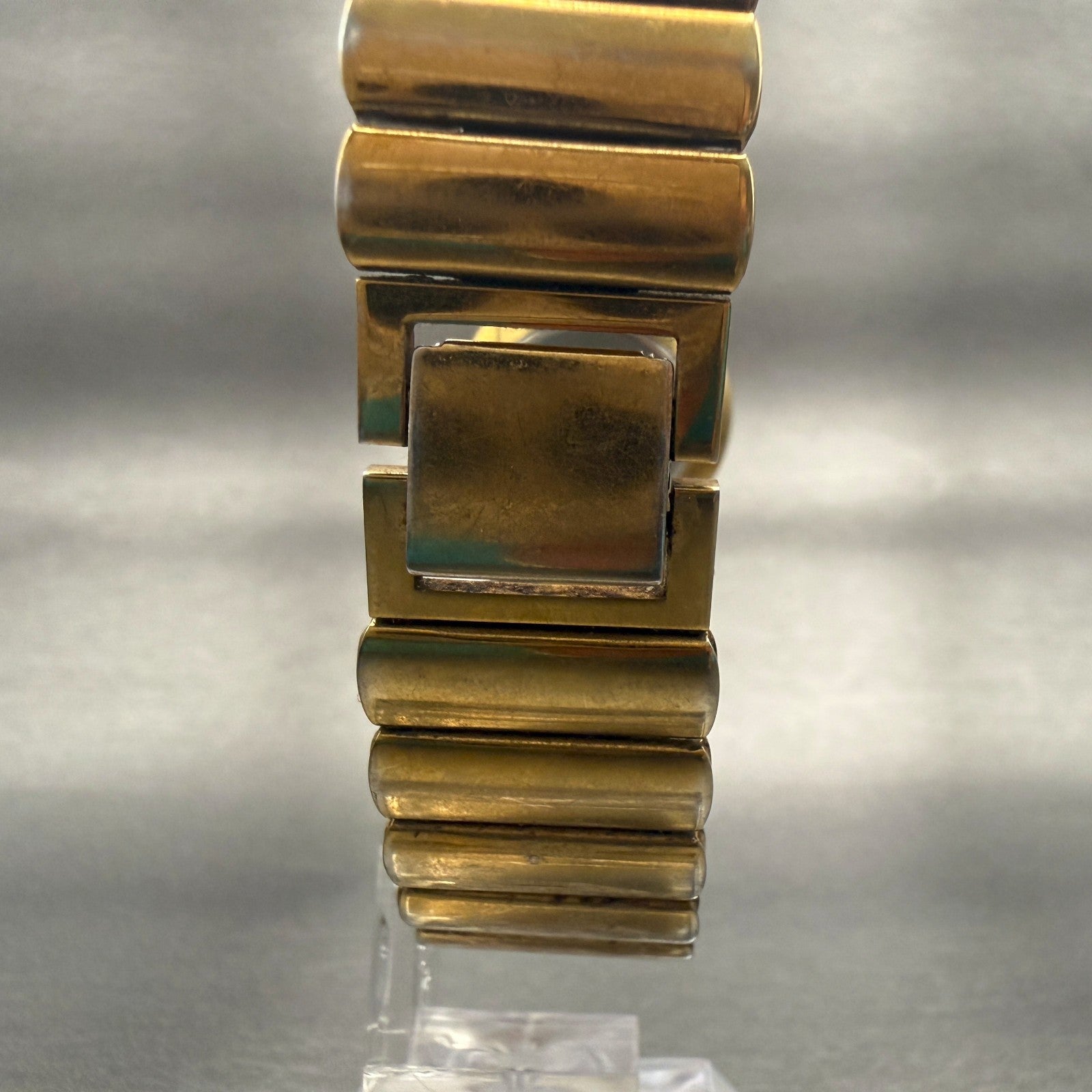 Seiko Watch Women 25mm Gold Dial Gold Tone Round 1N00-0B59 New Battery VTG7