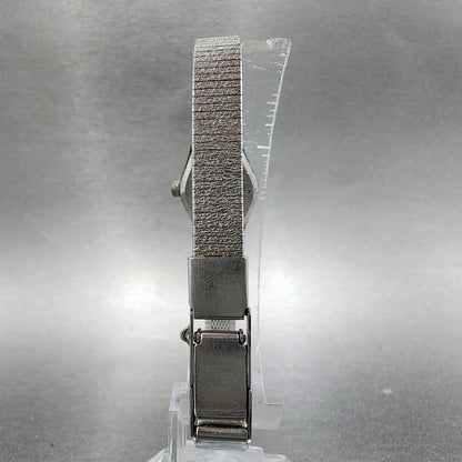 Citizen CQ Watch Women 17mm White Dial Silver Tone Round 3220-891244 New Batt