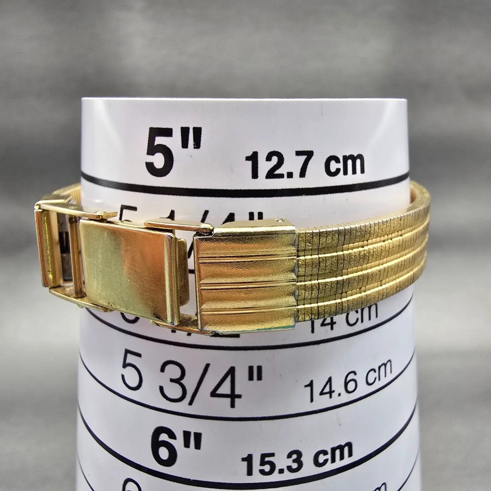 Seiko Watch Women 14mm Gold Dial Gold Tone Rectangle 1E20-5180 New Battery VTG9