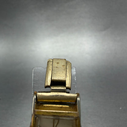Citizen Honey Watch Women 17mm Cream Dial Gold Tone Rectangle Manual Wind Runs4