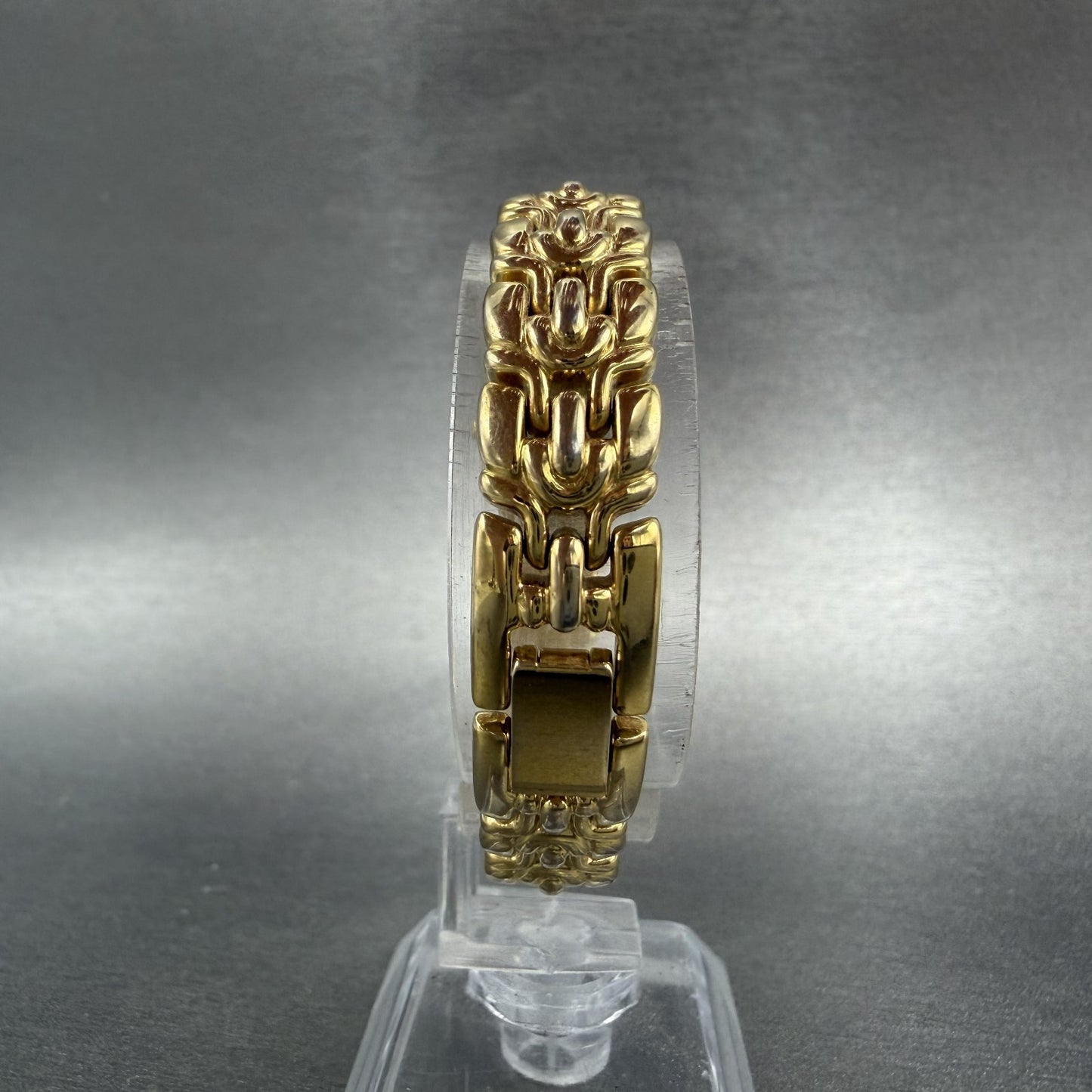 Citizen Watch Women 13mm MOP Dial Gold Tone Hexagon 5421-H07537 New Battery ABC7