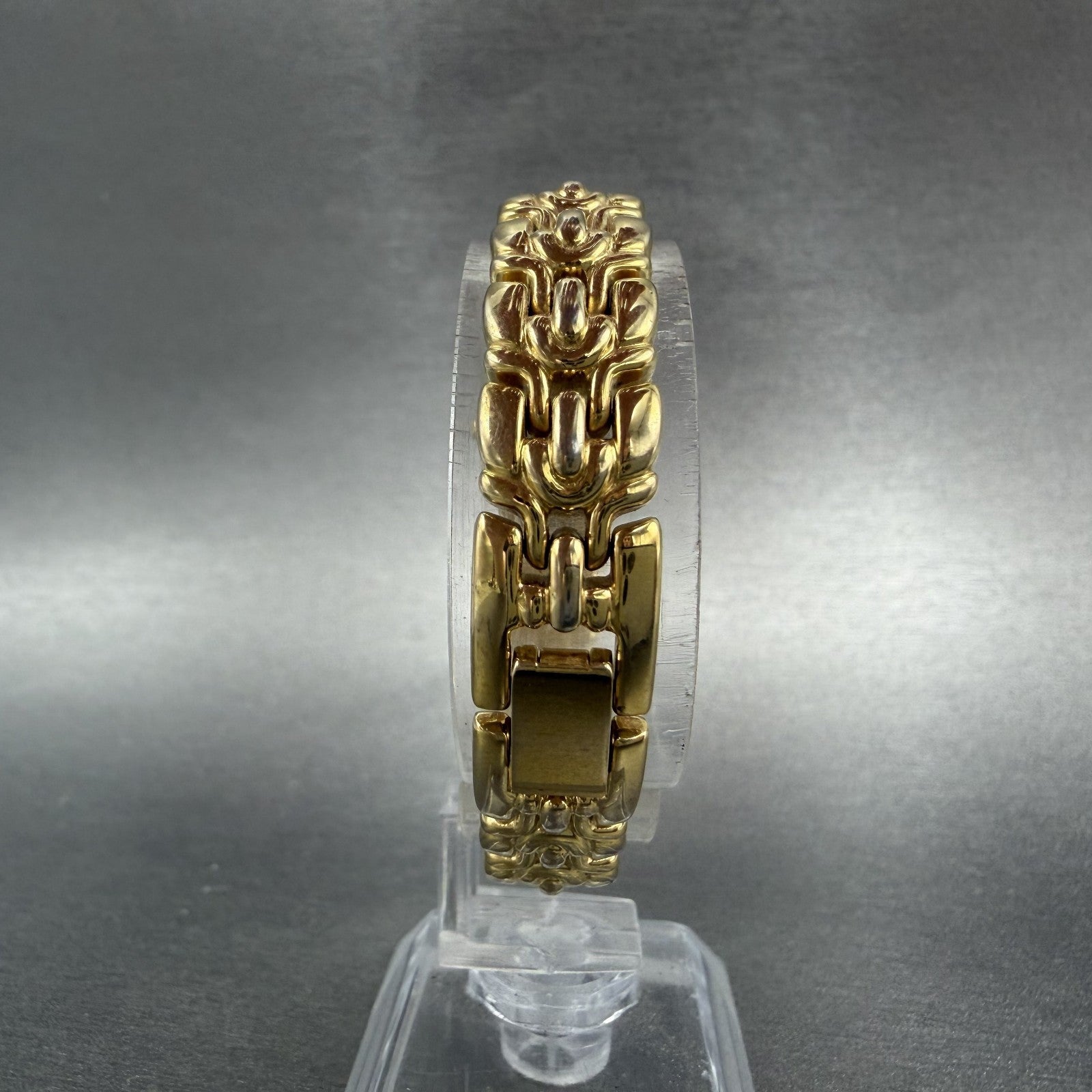 Citizen Watch Women 13mm MOP Dial Gold Tone Hexagon 5421-H07537 New Battery ABC7