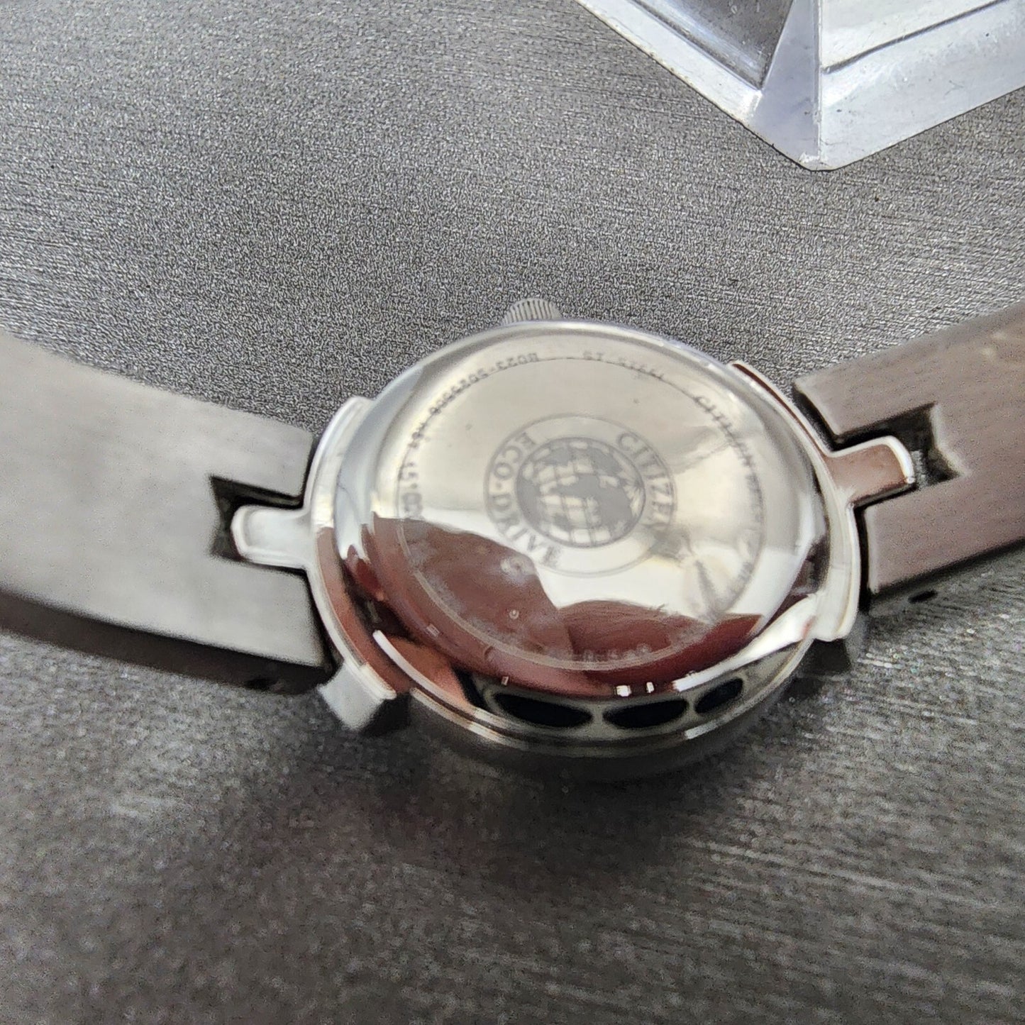 Citizen EcoDrive Watch Women 20mm Silver Dial Silver Tone B023S025508 Runs9