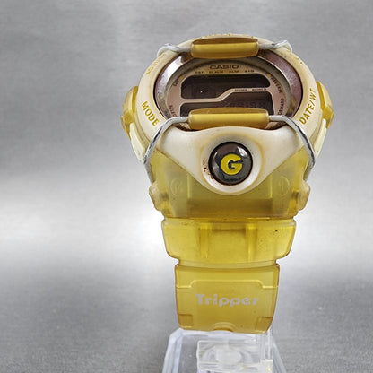 Casio BabyG BGT110 Watch Women 39mm Digital Clear Case Round New Battery5