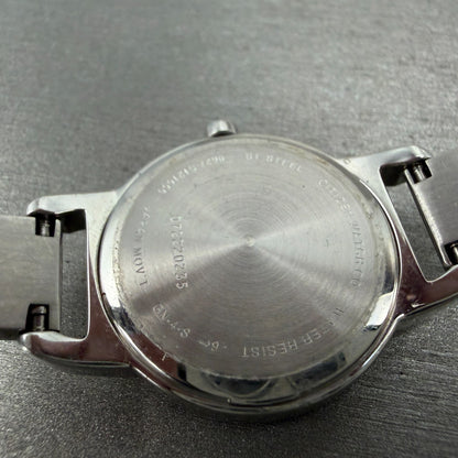 Citizen Watch Women 26mm Rose Dial Silver Tone Round 9627-S121655 New Battery9