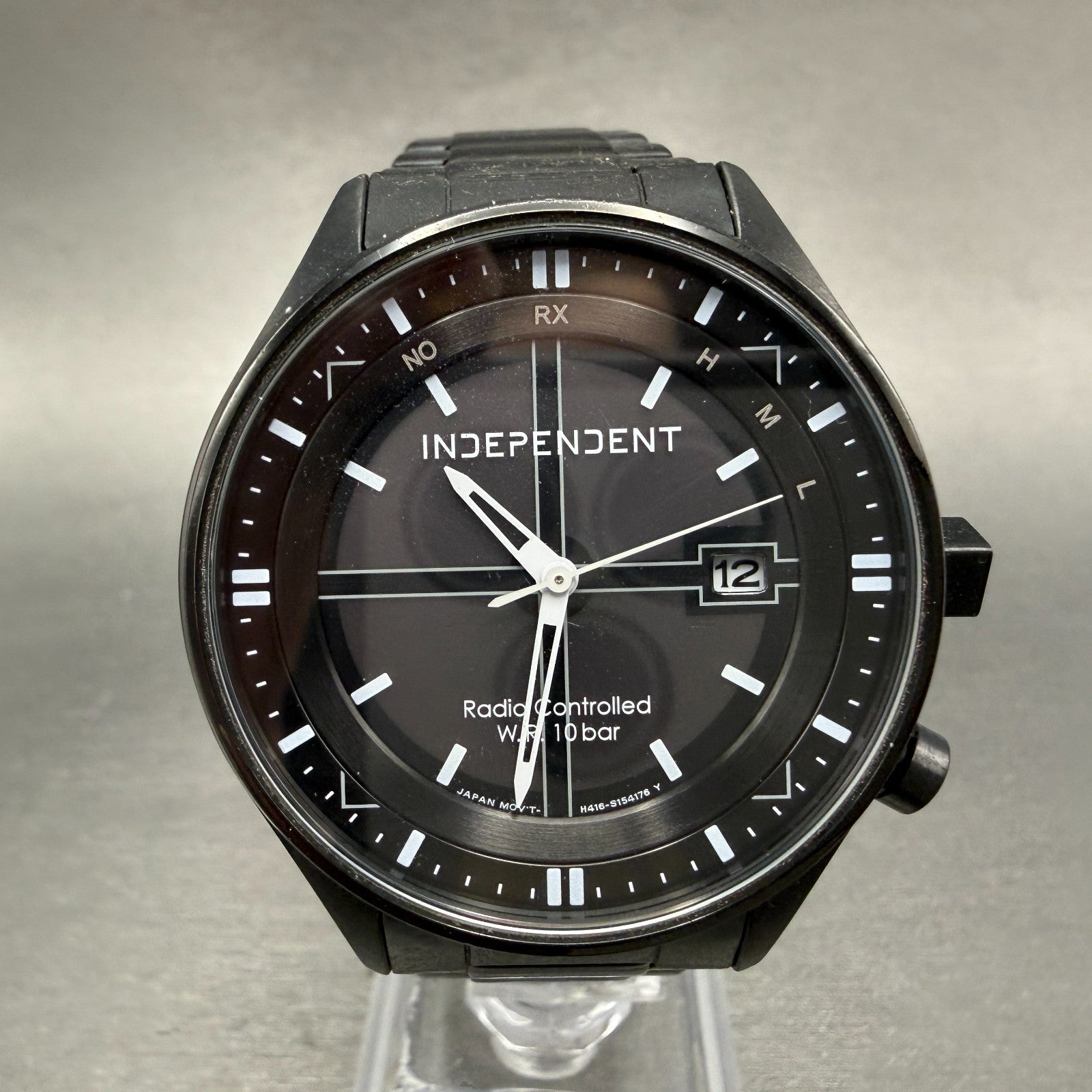 Citizen Independent Radio Controlled Watch Men 42mm Black Dial Black Tone Runs0