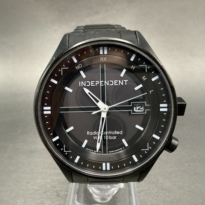 Citizen Independent Radio Controlled Watch Men 42mm Black Dial Black Tone Runs0