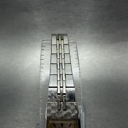Seiko Tank Watch Women 12mm Silver Dial Silver Tone 2E20-5559 New Battery4