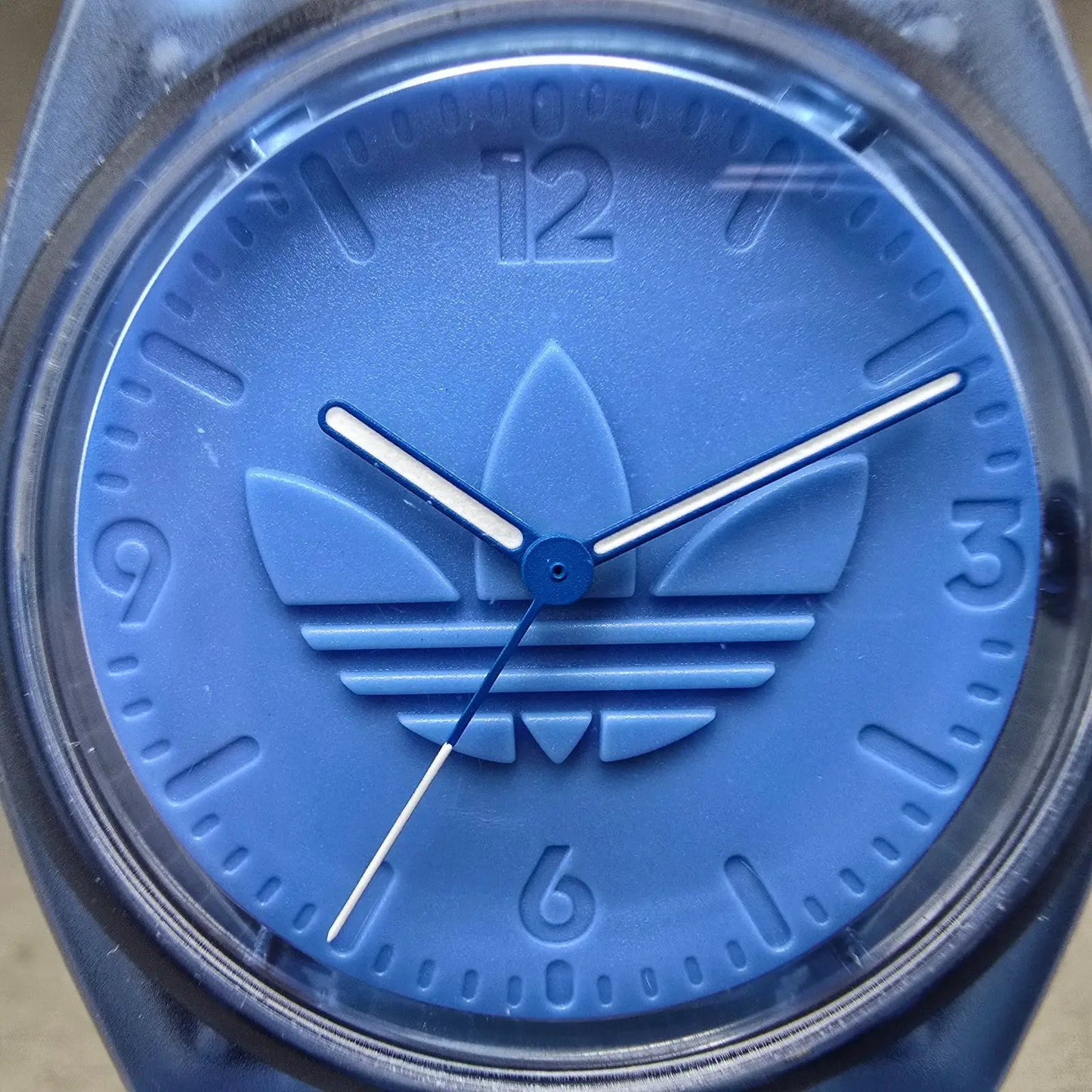 Adidas Street Project Two watch Men 39mm Blue Dial Blue Tone Round New battery1