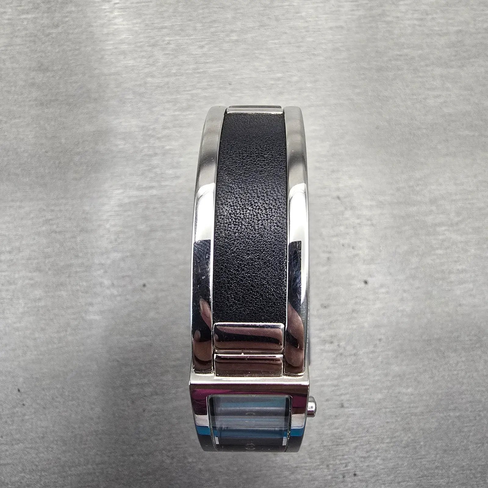 Skagen Watch Women 16mm Black Dial Silver Tone Rectangle 299SSXB New Battery4