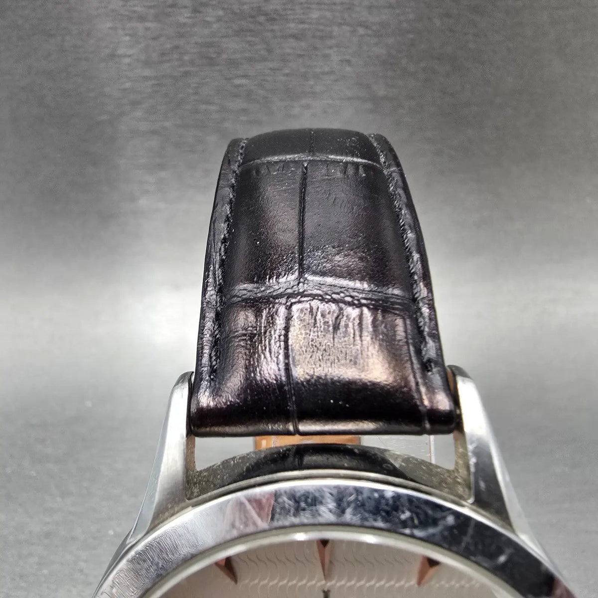 Invicta Vintage Watch Men 45mm White Dial Silver Date Round 12222 New Battery4