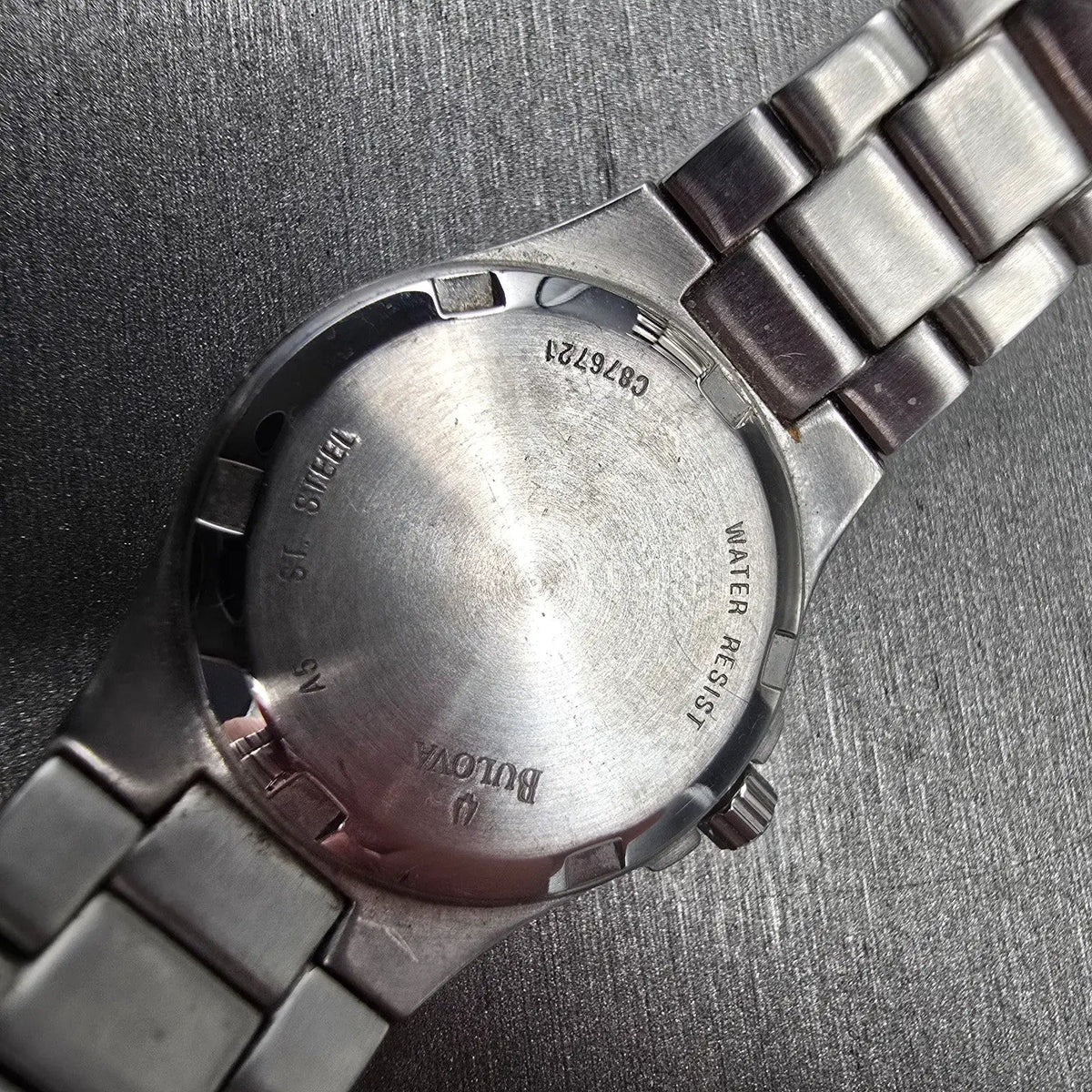 Bulova Marine Star Watch Women 25mm MOP Dial Silver Tone Date 96R24 New Battery10