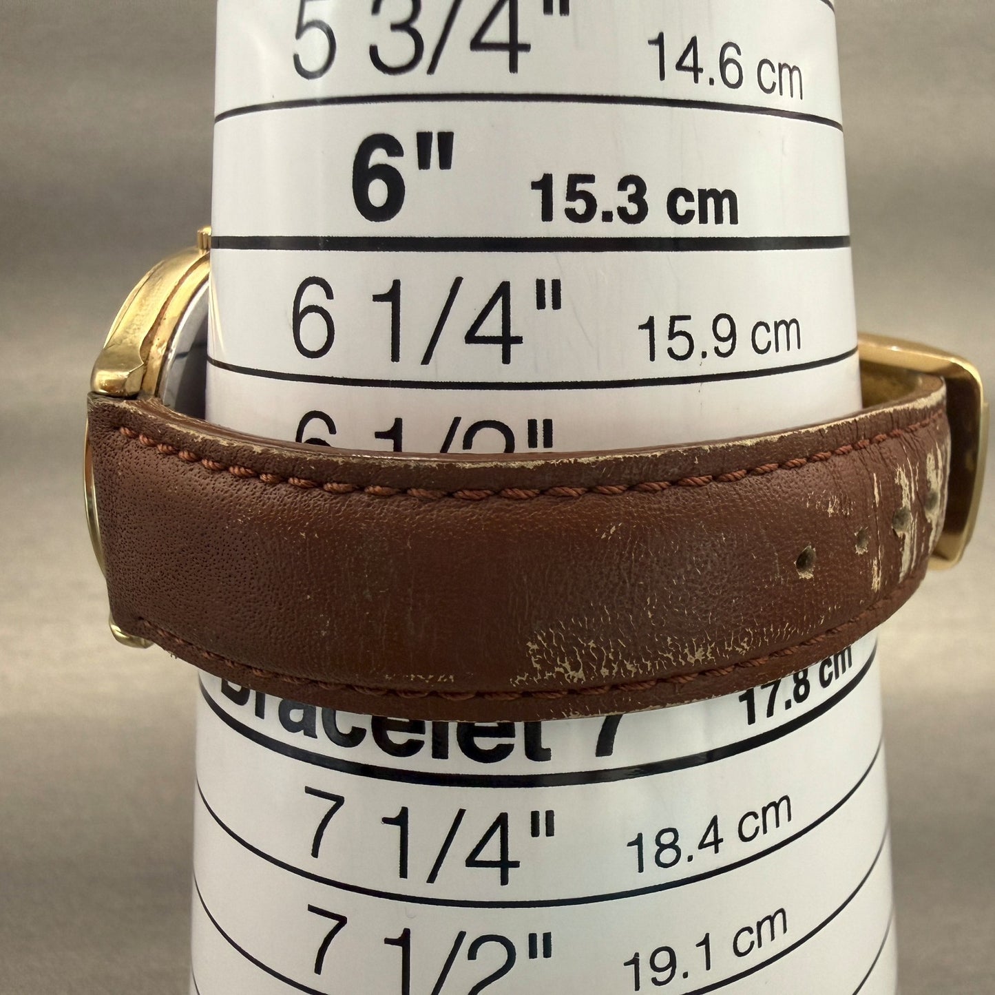 Seiko Spirit Watch Men 33mm Champagne Dial Gold Tone Date Round 5E32-6A3A Newbat9