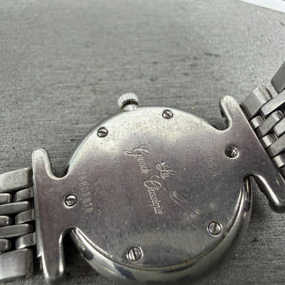 Longines La Grande Classique Watch Men 24mm Gray Dial Steel Round L4.135.4 Works9