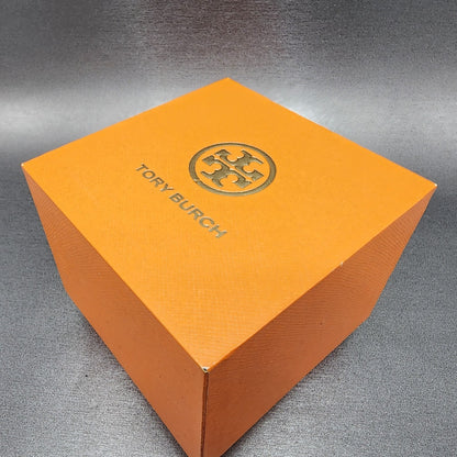 Tory Burch Ravello Watch Women 32mm Blue Dial Gold Tone Round TBW721212
