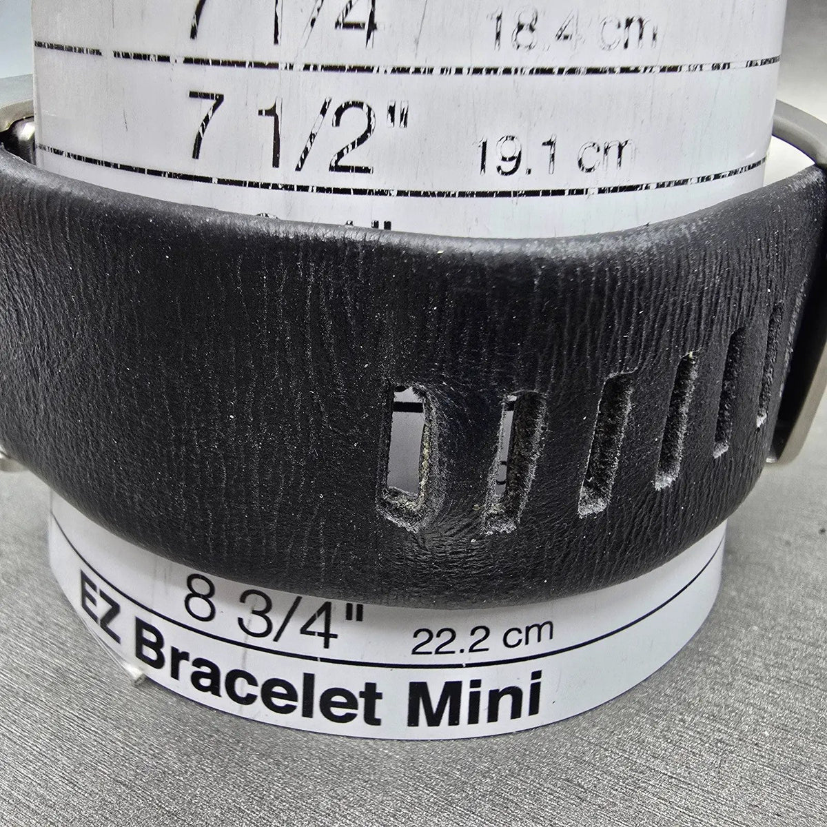 Nike Oregon Square Watch 25mm Black Dial Silver Date Rectangle WA0051 New Batt10