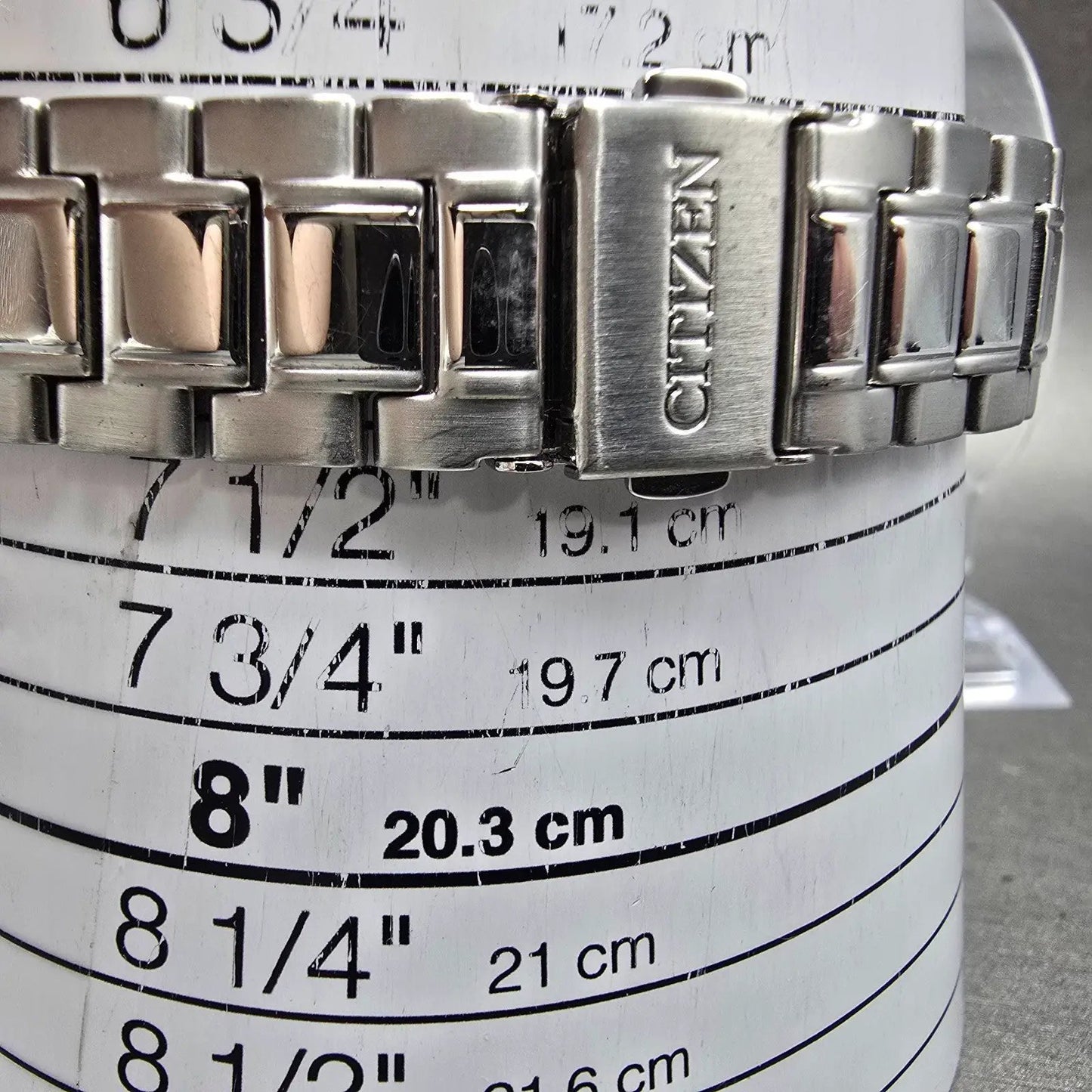 Citizen Eco-Drive Watch Men 38mm White Dial Steel Atomic Date H416-S046998 PARTS10