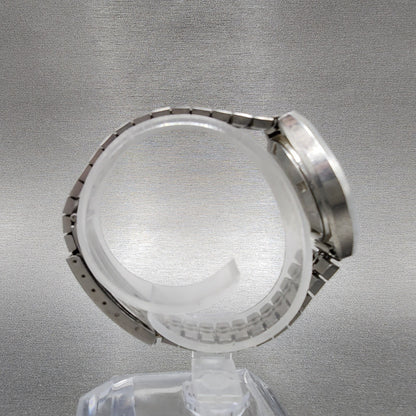 Seiko Watch Women 27mm Black Dial Silver Tone Daydate 2623016b New Battery8
