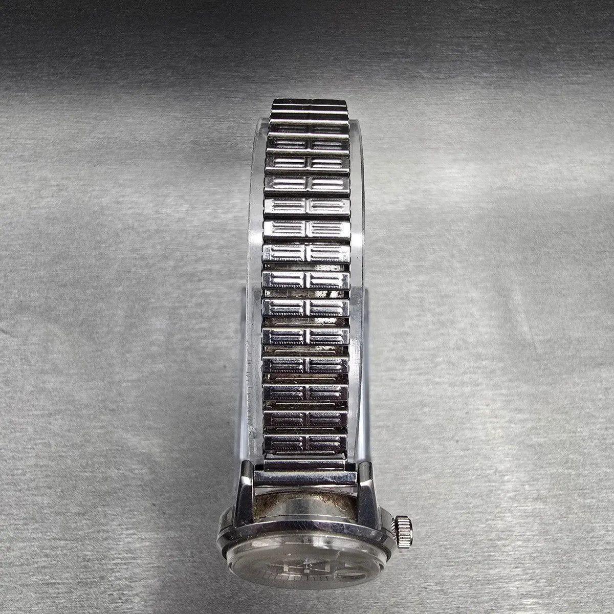 Seiko Watch Women 27mm Silver Dial Silver Tone Date Round 2118-0230 Manual Wind4