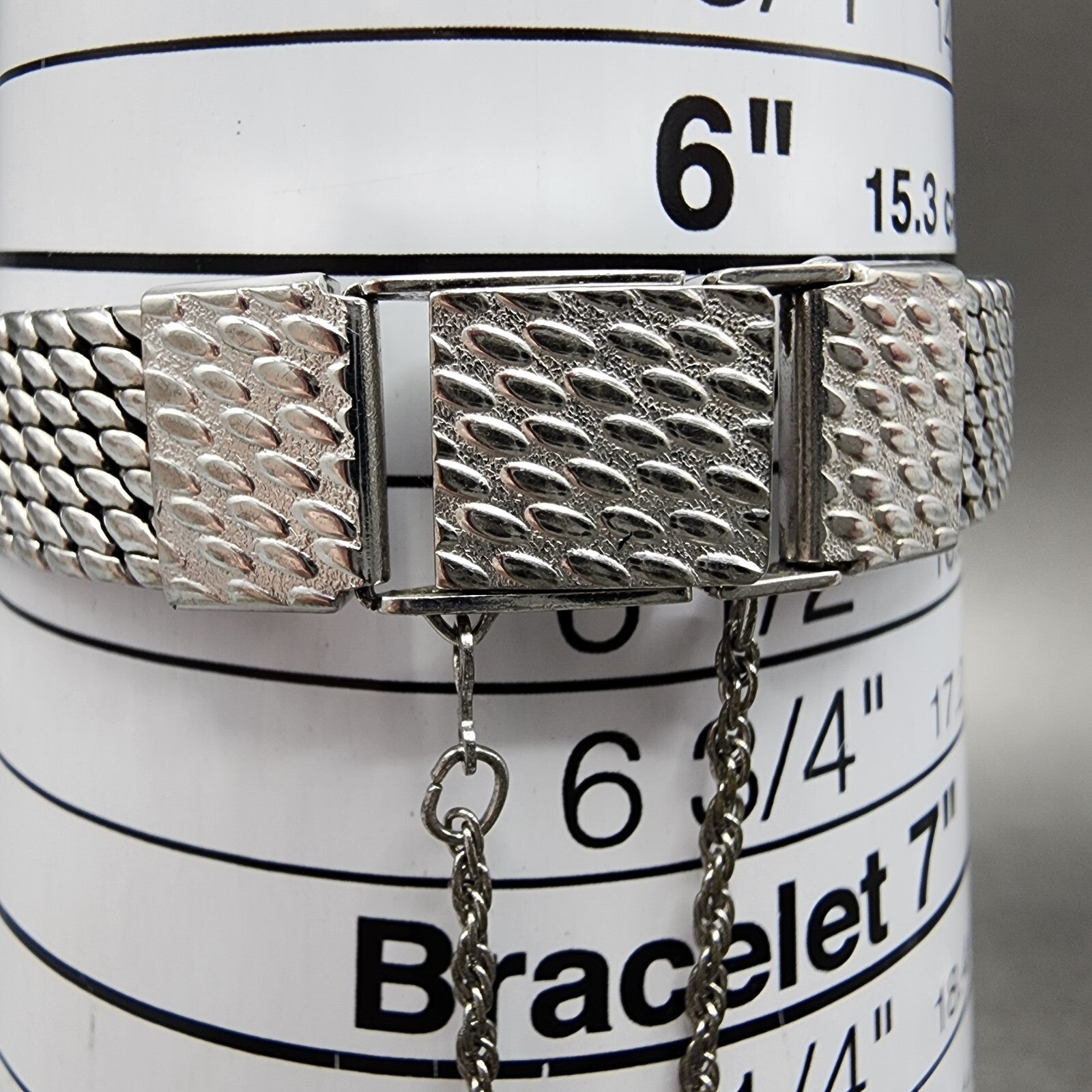 Seiko Exceline Tank Watch Women 18mm Silver Dial Silver Tone Rectangle New Batt10