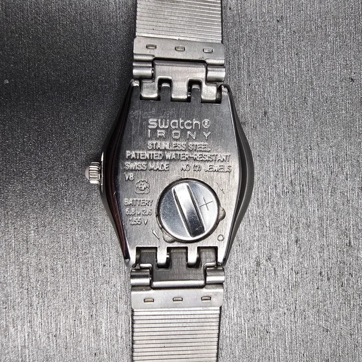 Swatch Pink Pill Watch Women 24mm Pink Dial Silver Tone Round YSS264M New Batt10