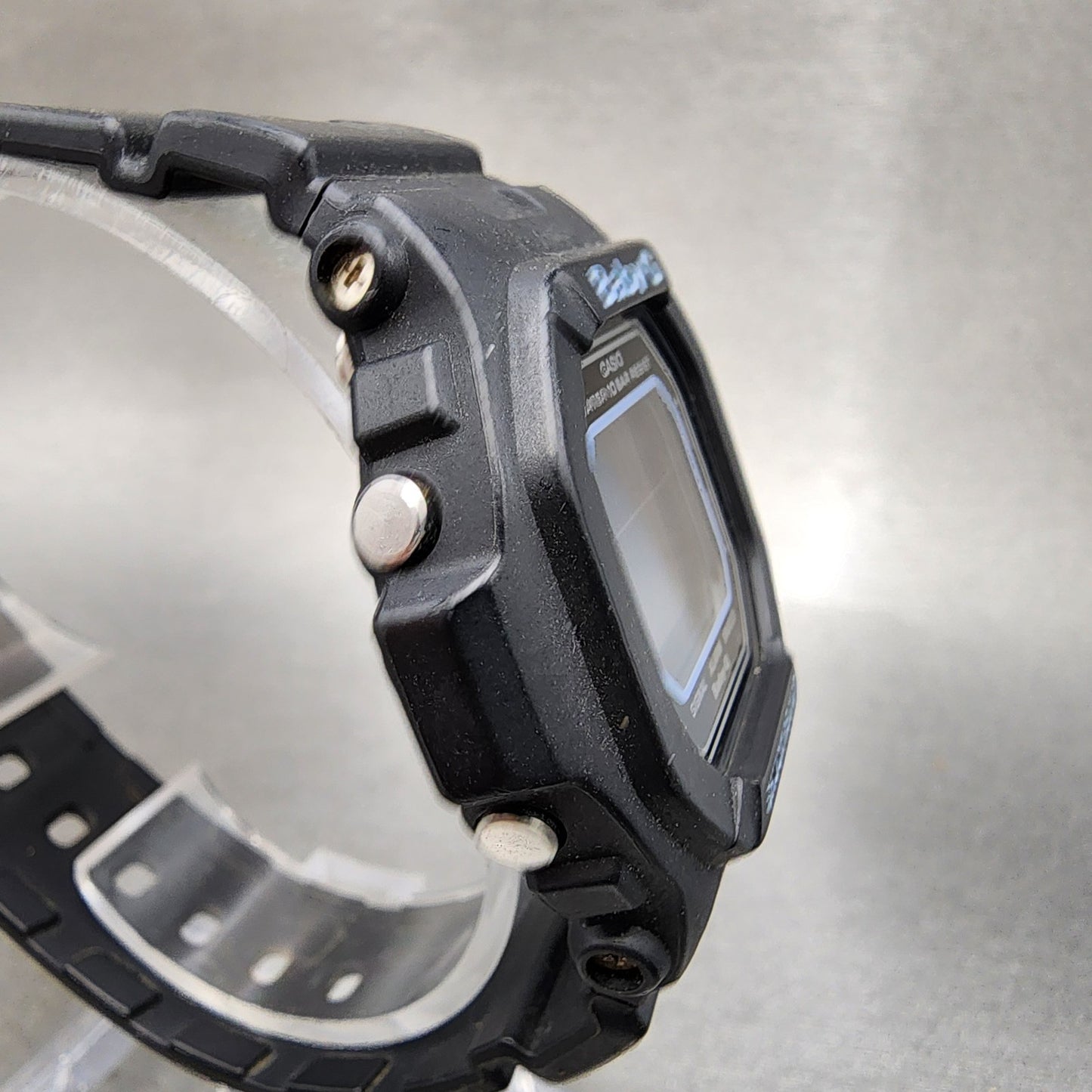 Casio BabyG BG5600BK Watch Women 40mm Digital Black Tone Octagon New Battery3