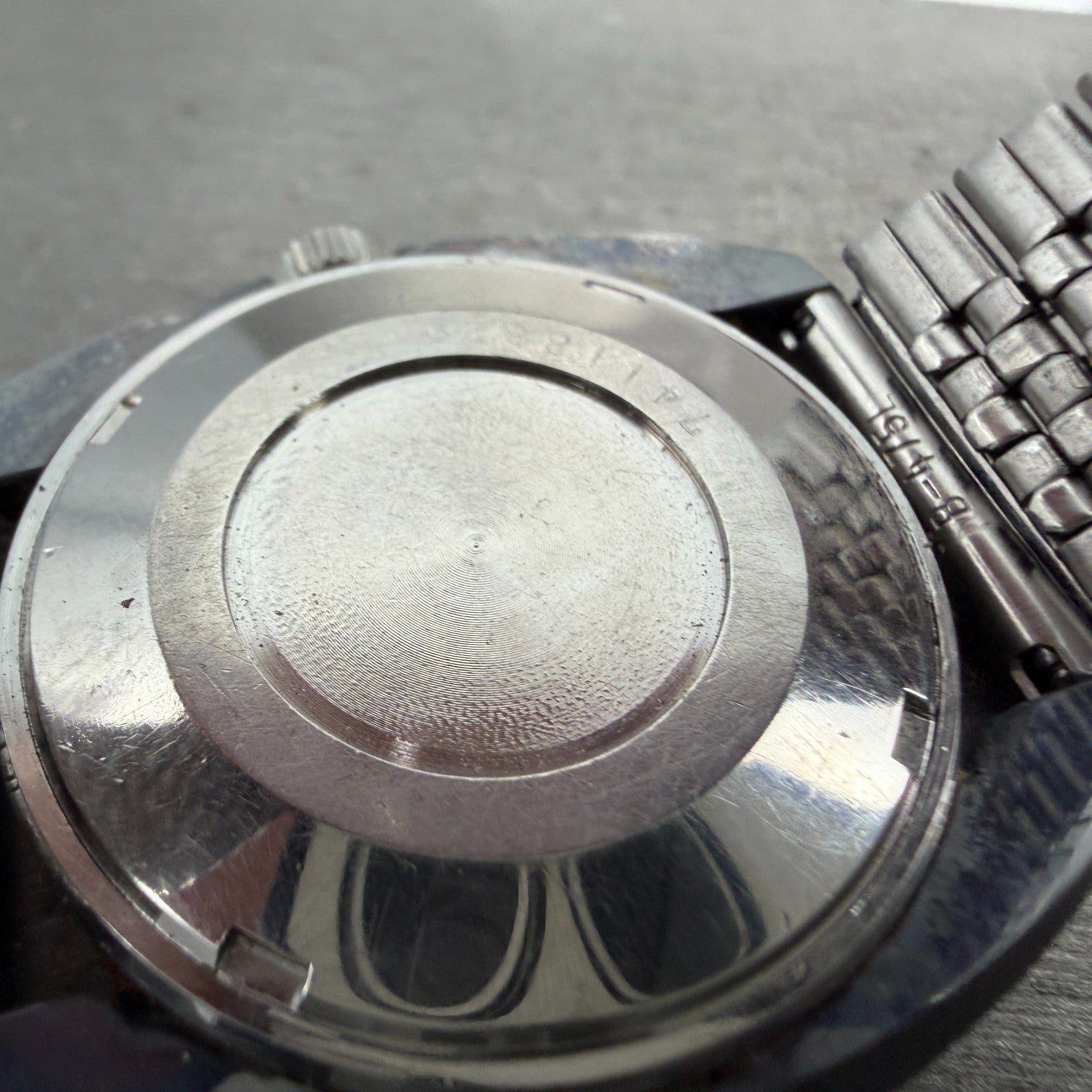 Rado Balboa V Watch Men 36mm Brown Dial Silver Tone Oval Date Automatic Runs9