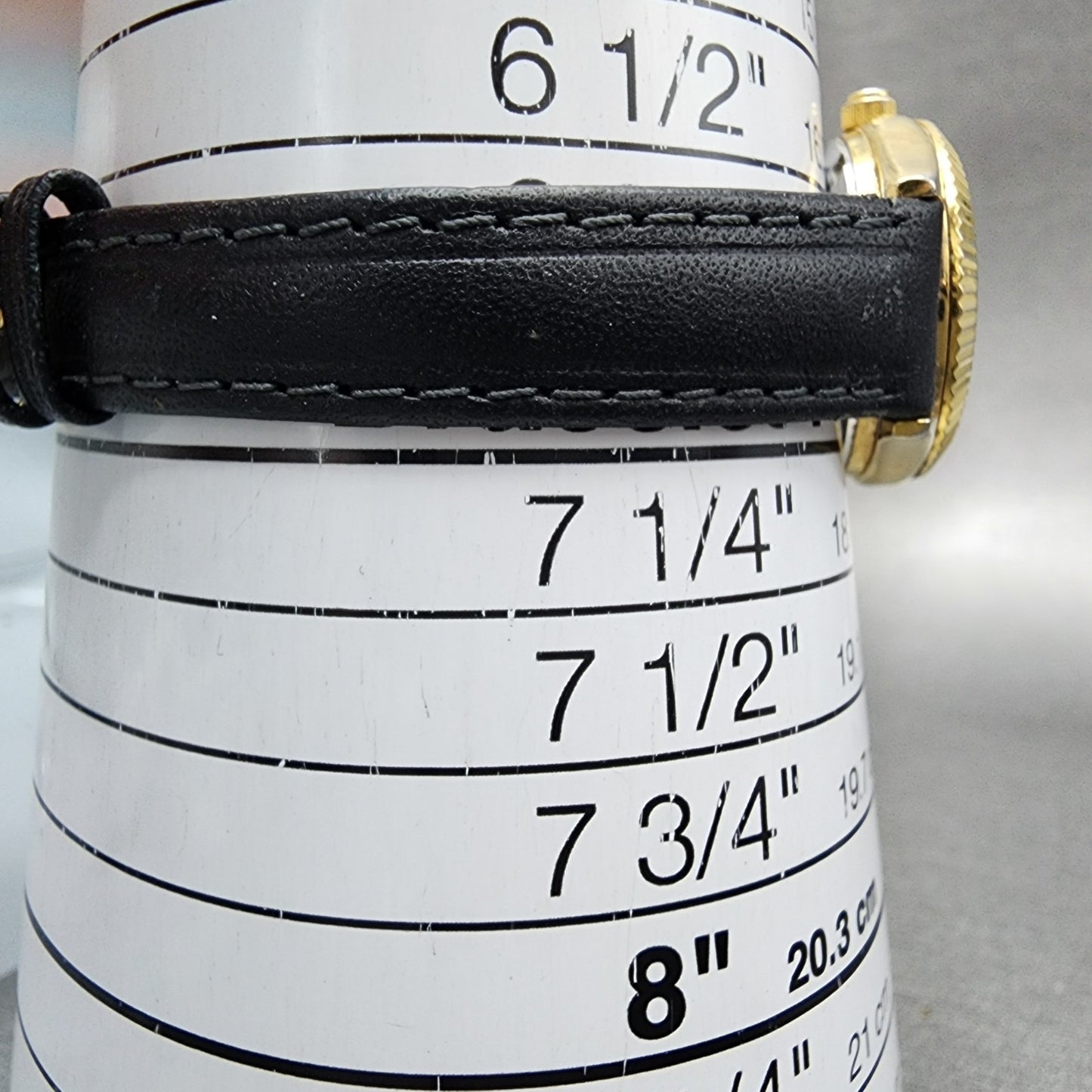 Citizen CQ Watch Women 25mm White Dial Two Tone Daydate Round 6000R00421 Newbat10
