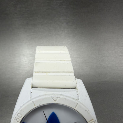 Adidas Santiago Watch Men 43mm White Dial White Tone Round  ADH2824 New Battery4