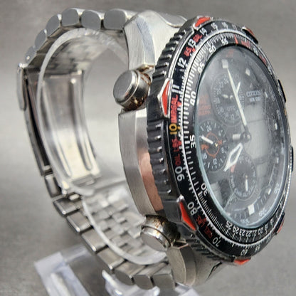 Citizen Skyhawk Watch Men 42mm Black Dial Steel C300-Q00214 PARTS