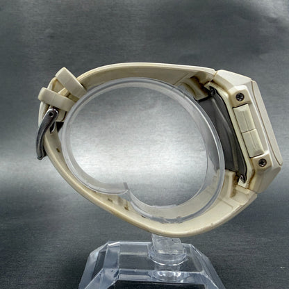 Casio Baby-G BGA-200DT Watch Women 36mm White Analog Digital Alarm Chrono NewBat9