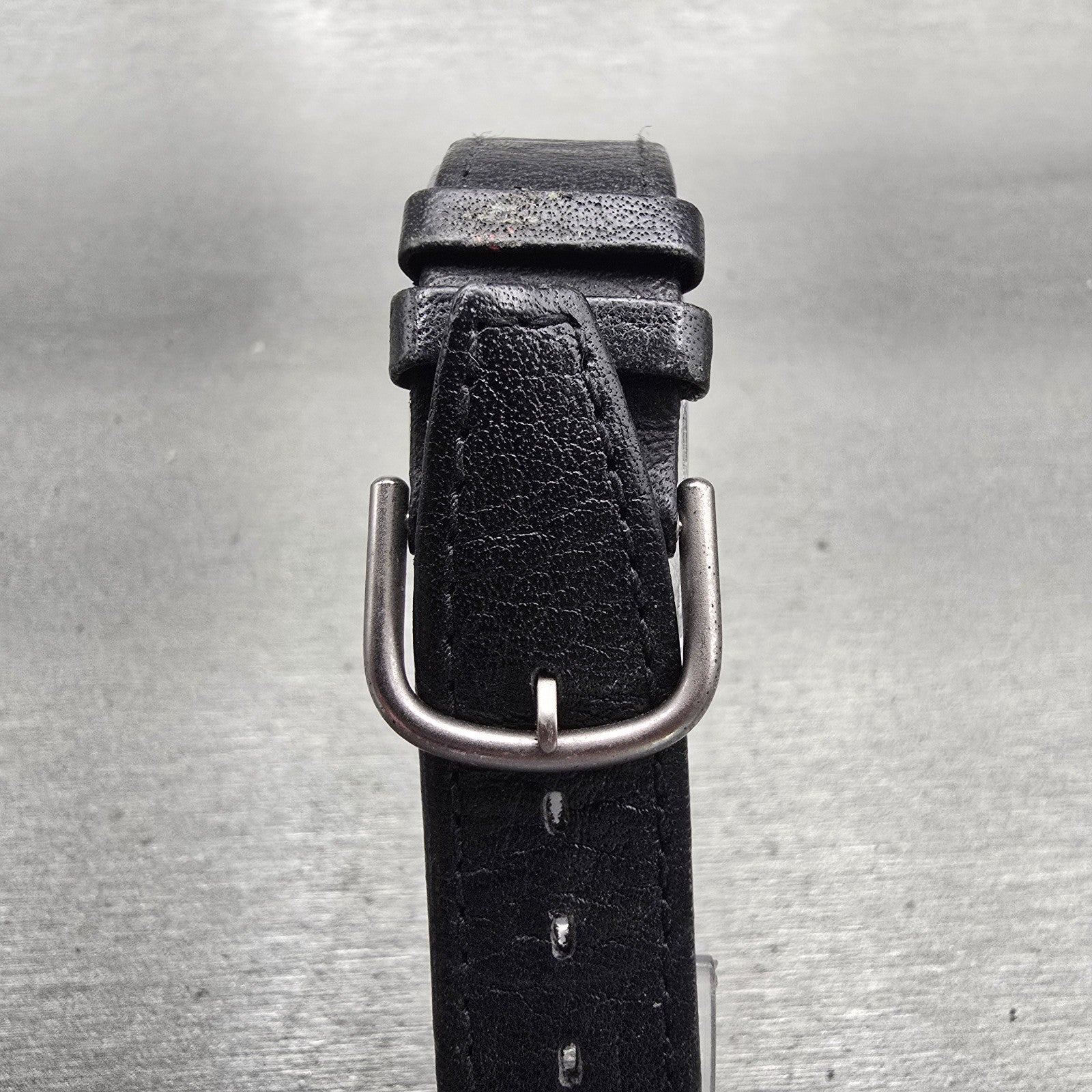 Bulova Watch Women 22mm Black Dial Silver Tone Rectangle 91M00 New Battery7