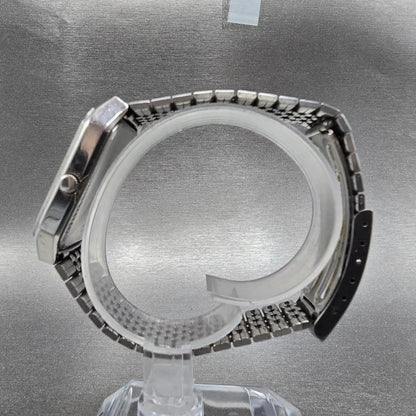 Seiko Analog Digital Watch Men 31mm Champagne Dial Two Tone H449-5050 New Batt6
