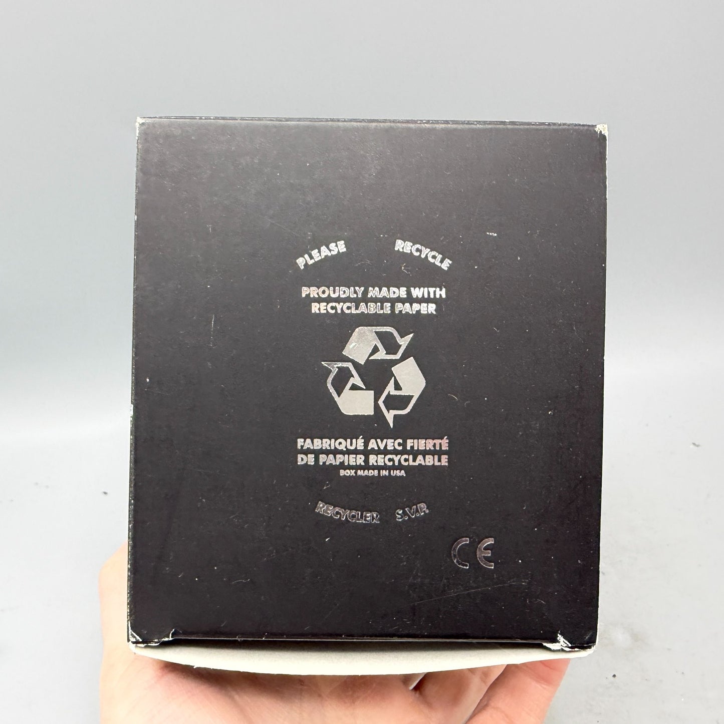 Citizen Presentation Watch Box Case Black Cardboard Round 2010's Eco-Drive7