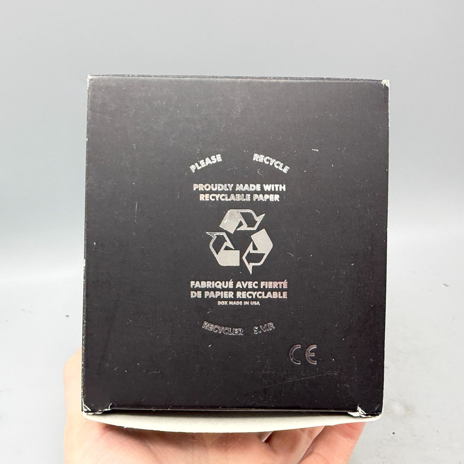 Citizen Presentation Watch Box Case Black Cardboard Round 2010's Eco-Drive7