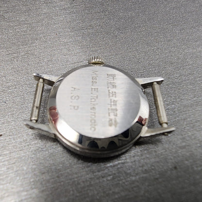 Omega Geneve Watch Women 20mm Silver Dial Steel Round Manual 511.0451 PARTS11