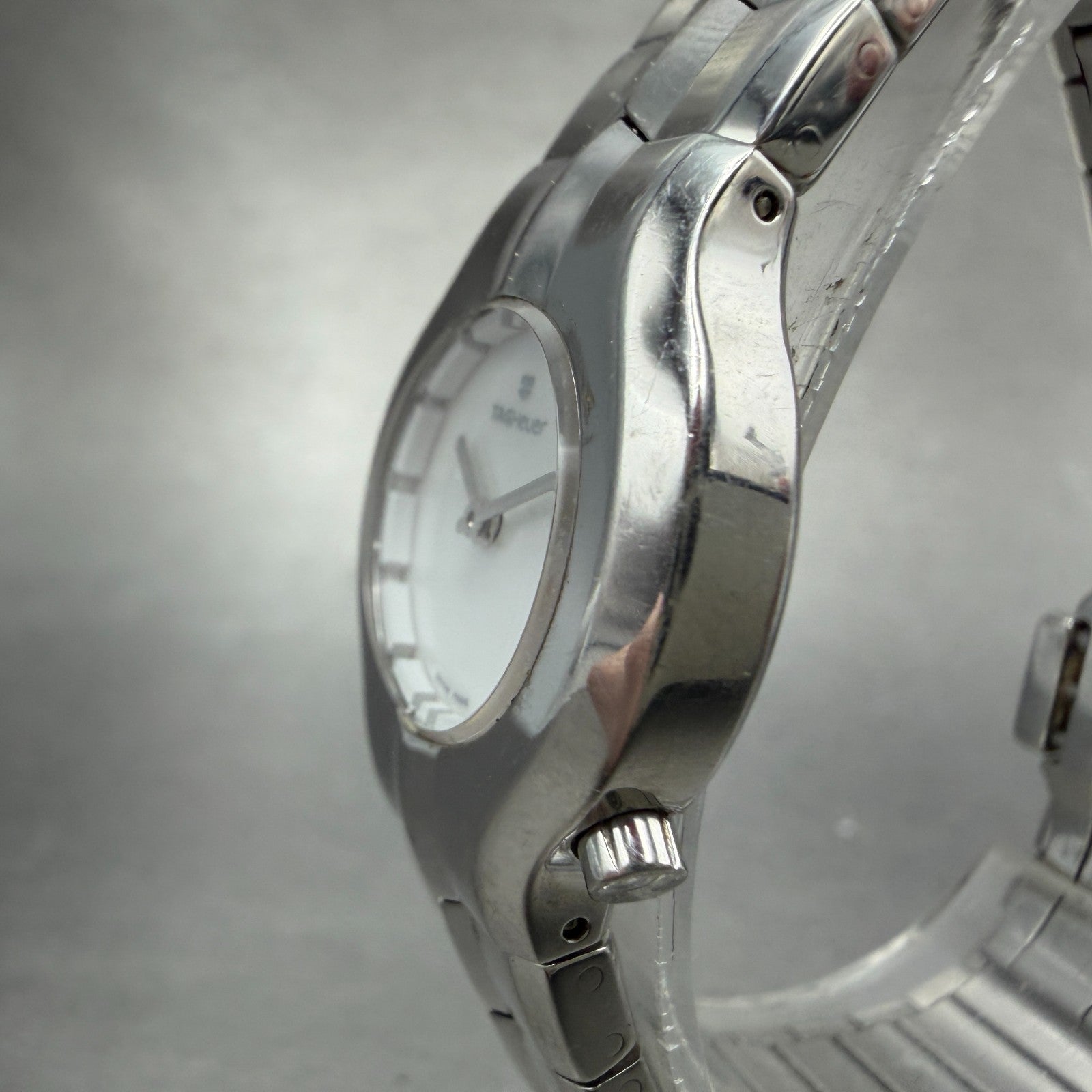 Tag Heuer Alter Ego Watch Women 25mm MOP Dial Steel Round WP1412 New Battery2
