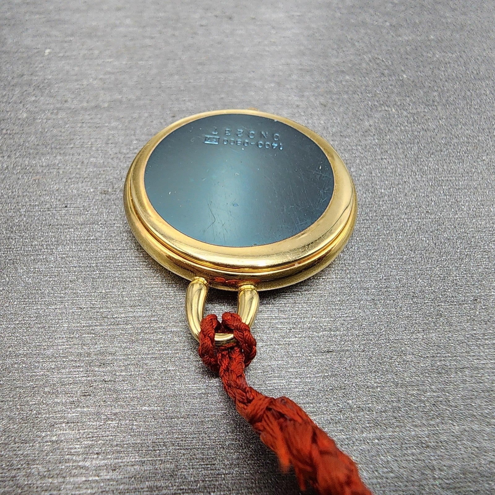 Seiko Pocket Watch Women 27mm Champagne Dial Gold Tone 14000800 New Battery12