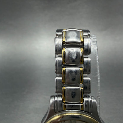 Citizen Watch Women 24mm Cream Dial Two Tone Date Round 1012-S038375 New Batt OP5