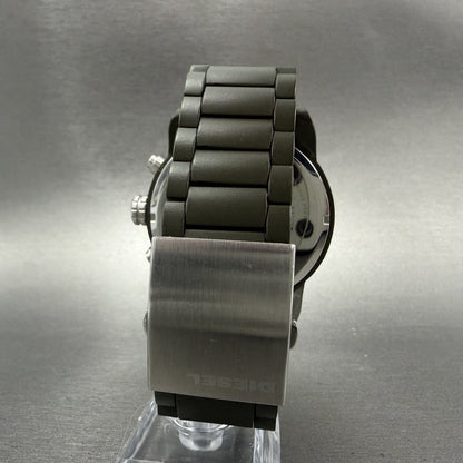 Diesel Franchise Chronograph Watch Men Black Dial Green Tone Round DZ4251 NewBat7