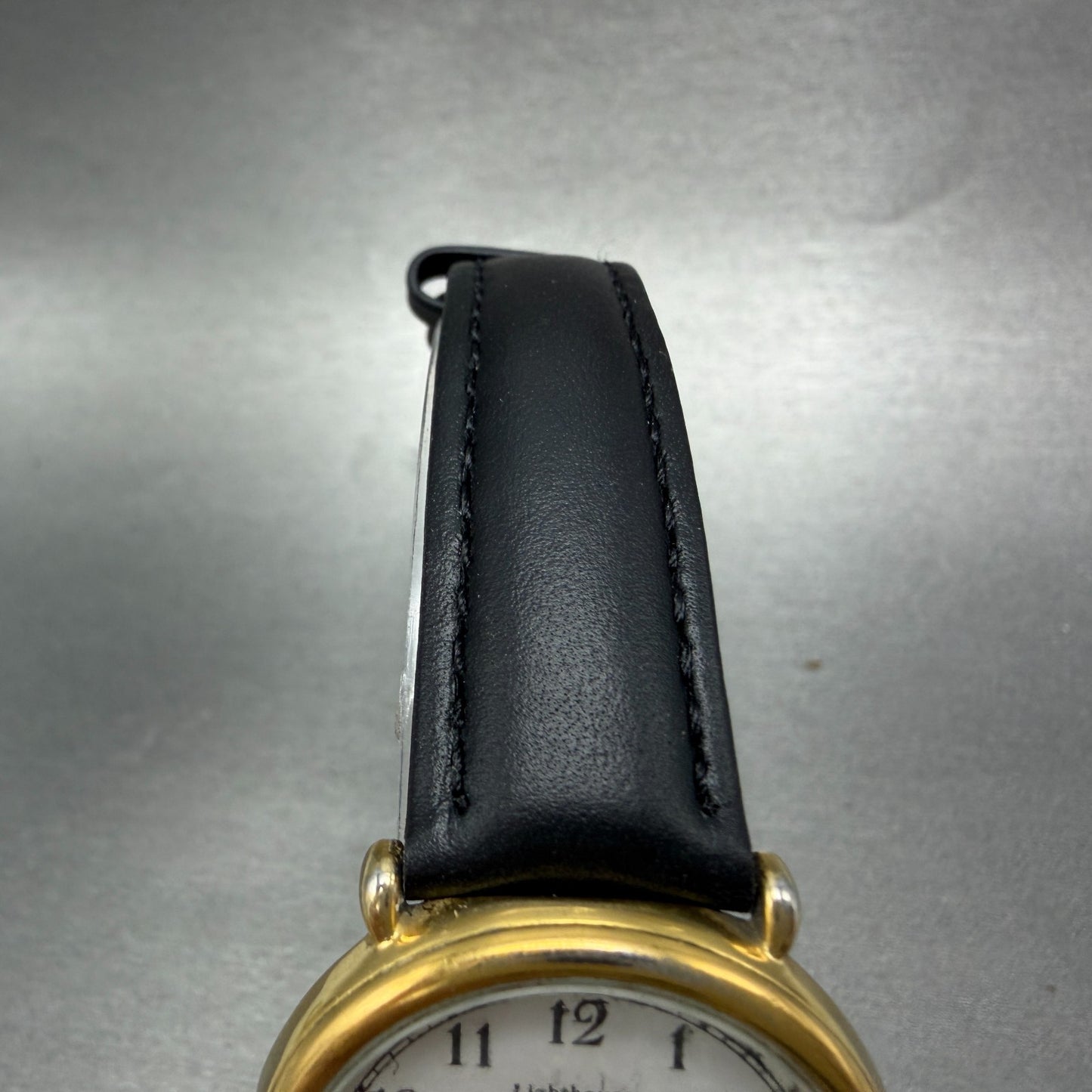 Citizen Lighthouse Watch Unisex 32mm White Dial Gold Round 3630-363086 New Bat4
