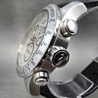 Tissot T-Sport V8 Chronograph Watch Men 43mm White Dial Steel Date New Battery4
