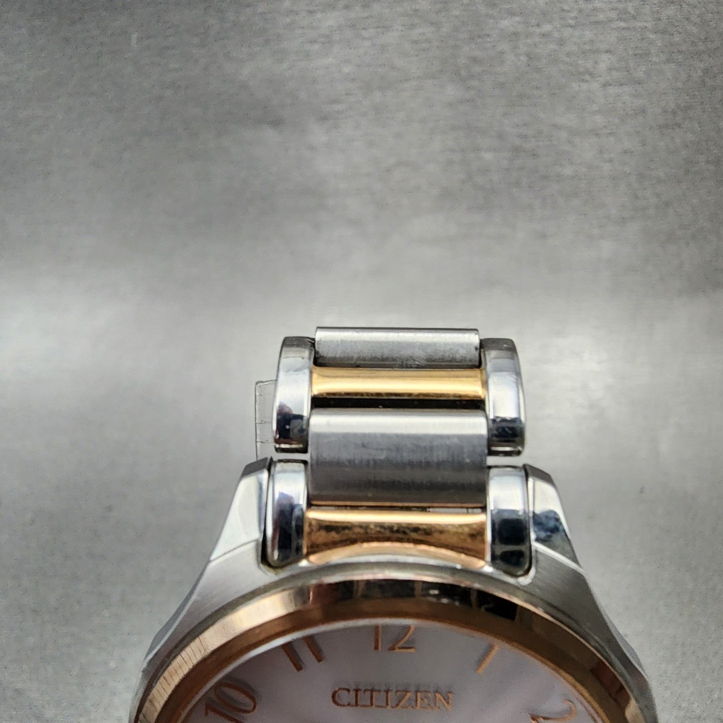 Citizen EcoDrive Watch Women 35mm White Dial Two Tone E031R010867 Runs4