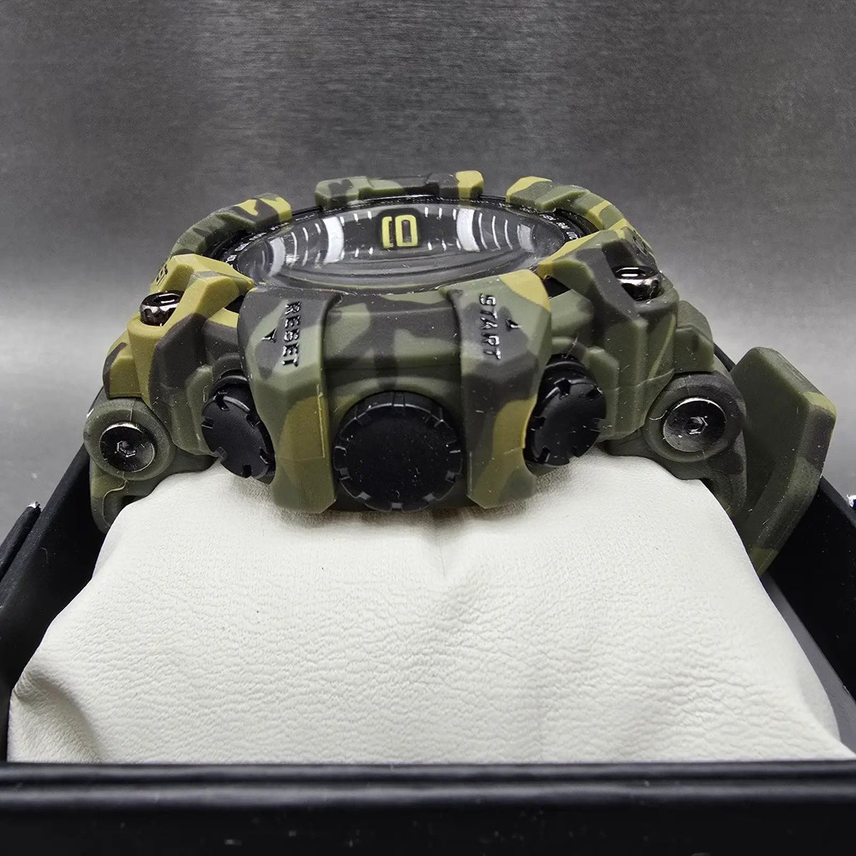 Activa x Invicta BlackOps Watch Men 56mm Camouflage Alarm Chronograph Ana Digi1