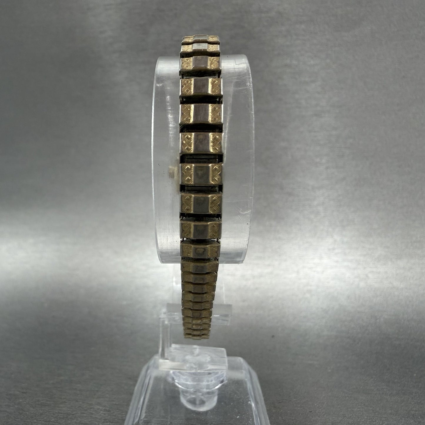 Omega Watch Women 15mm Cream Dial 14K Gold Filled Manual Wind Runs Caliber 4817